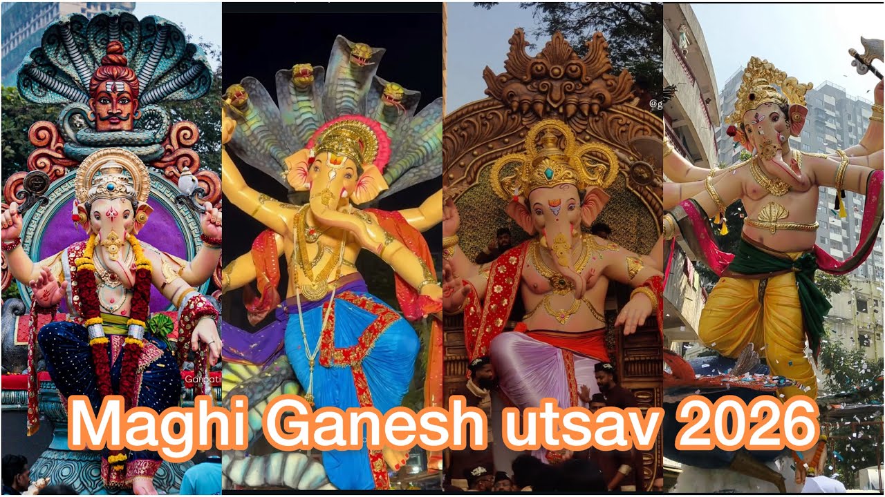 Maghi Ganpati Maha Aagamn Sohala 2026 | Charkop Maghi Ganesh Utsav | Aagaman Sohal 2026 Maghi Ganesh