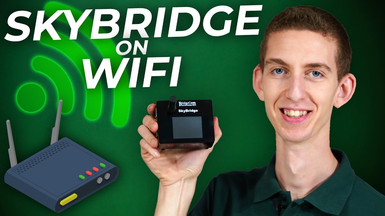 How to set up Wi-Fi on Your SkyBridge Hotspot Using Your Home Wi--Fi