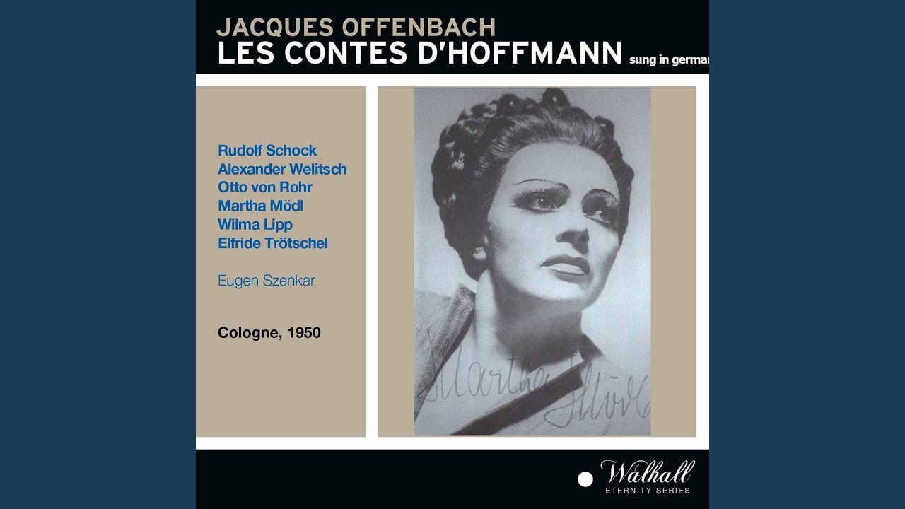 Hoffmanns Erzählungen, 2. Act Schöne Nacht, du Liebesnacht