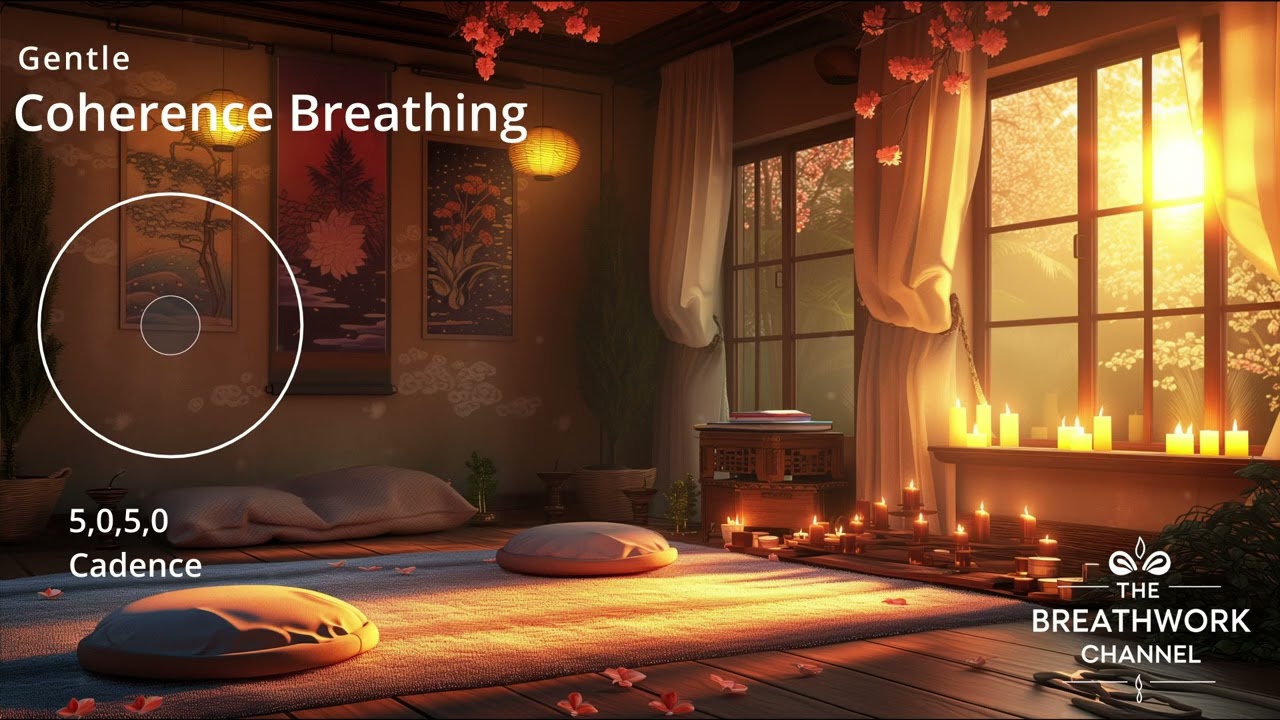 Inner Atmospheres | Candlelit Meditation Studio | Coherence Breathing | Handpan