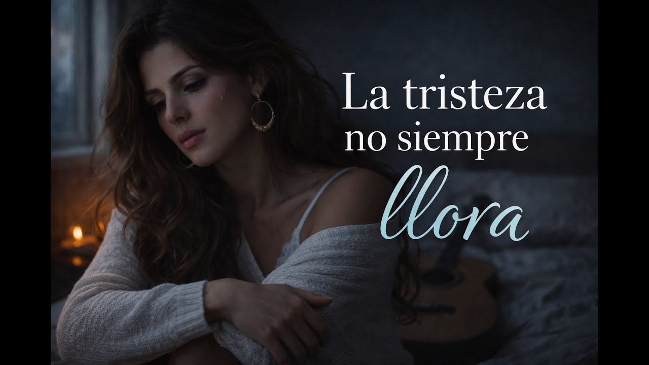 La tristeza no siempre llora