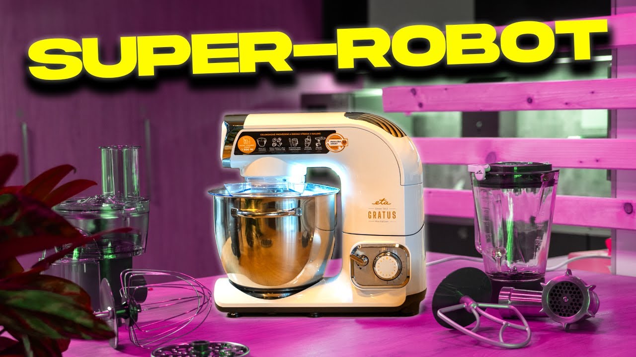 Všestranný kuchyňský robot ETA Gratus Evo Max (RECENZE)