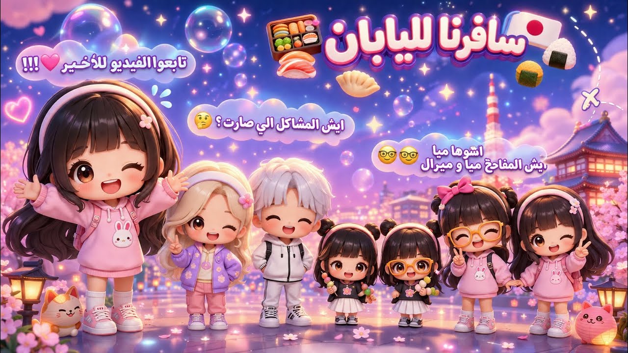 سافرنا لليابان اخيراّ 🇯🇵🤚🏻😋# لايك # اشتراك # اكسبلور # Toca Boca 🌏