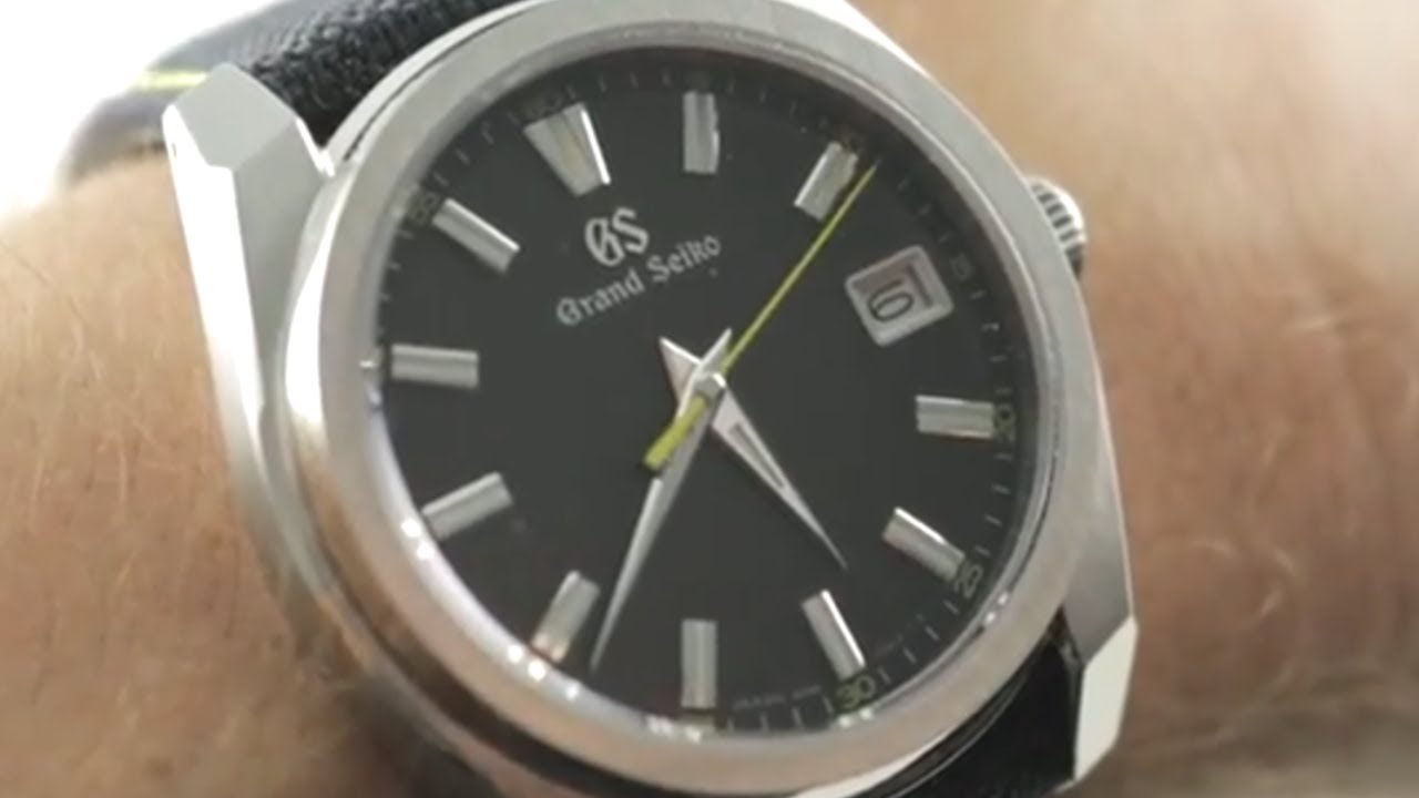 Grand Seiko 9F Sport SBGV243 - 40mm Black Dial Hands-On Japanese Watch Review