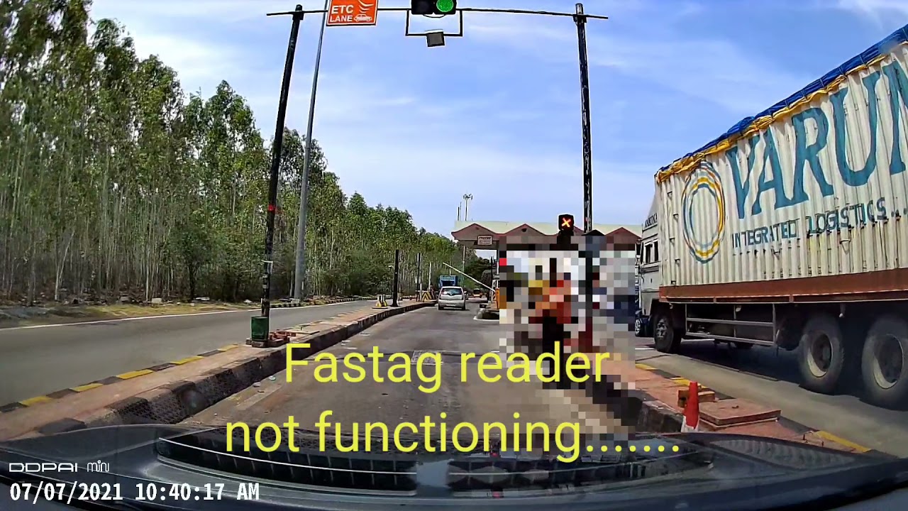 Fastag scanner not working but you have a valid fastag with enough balance - what to do ?
