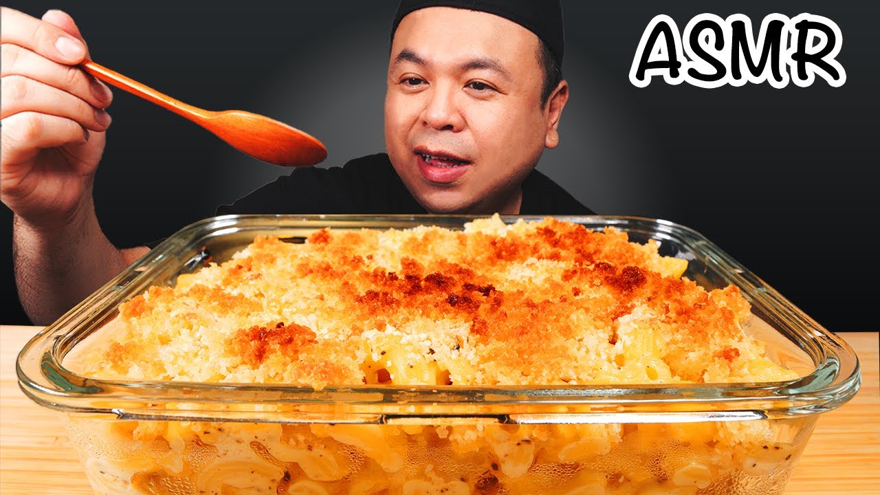 ASMR MAC AND CHEESE MUKBANG EATING SOUND | ASMR JonOnTable