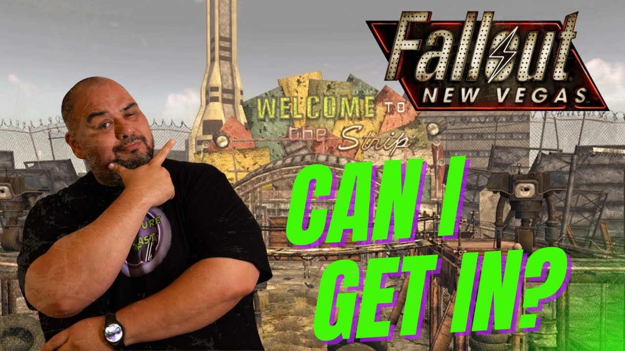 Fallout New Vegas Live | No Passport, Can I Get In?