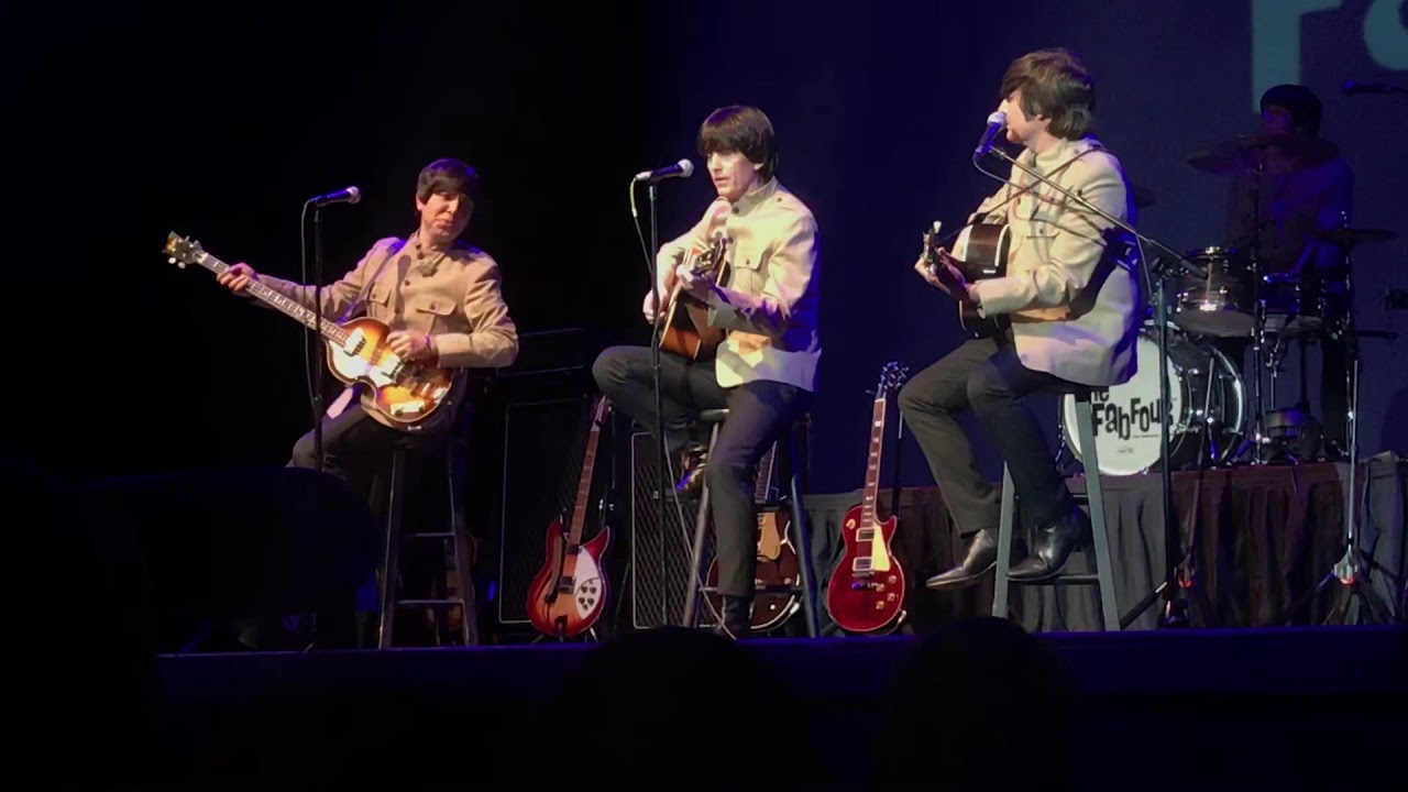 The FabFour “ till there was you / I’ll be back “ @ the grove of Anaheim