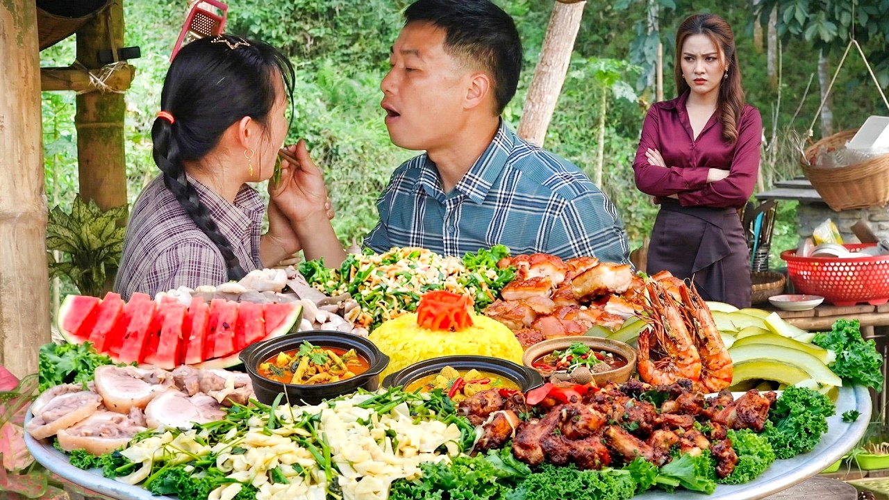 Husband Invites Friends Over — Wife Prepares a Luxurious Homemade Feast!