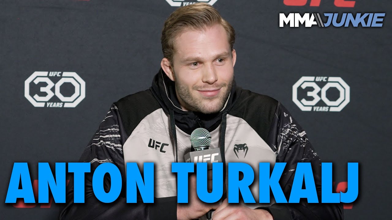 'Pleasure Man' Anton Turkalj Says Vitor Petrino Is 'Almost As Good Looking As Me' | UFC Las Vegas