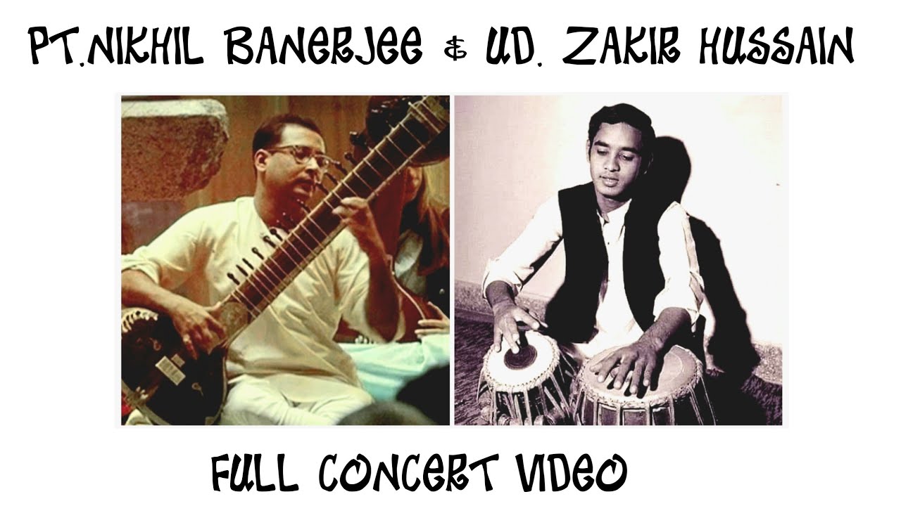 Raga Shyam Kedar & Pilu - Pt. Nikhil Banerjee & Ustad Zakir Hussain Live In California - 1985