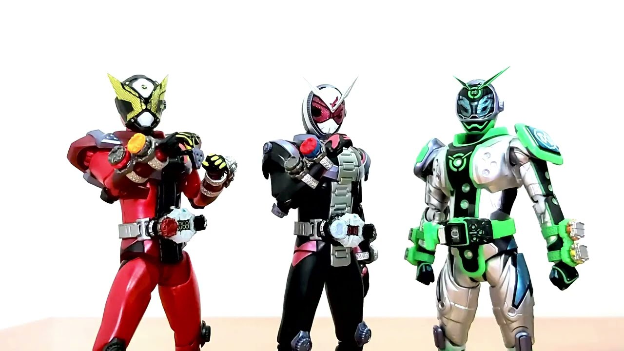 S.H.Figuarts Kamen Rider Zi-O + Geiz + Woz + Ridestriker & Zikan Girade Zax Set | Silent Review