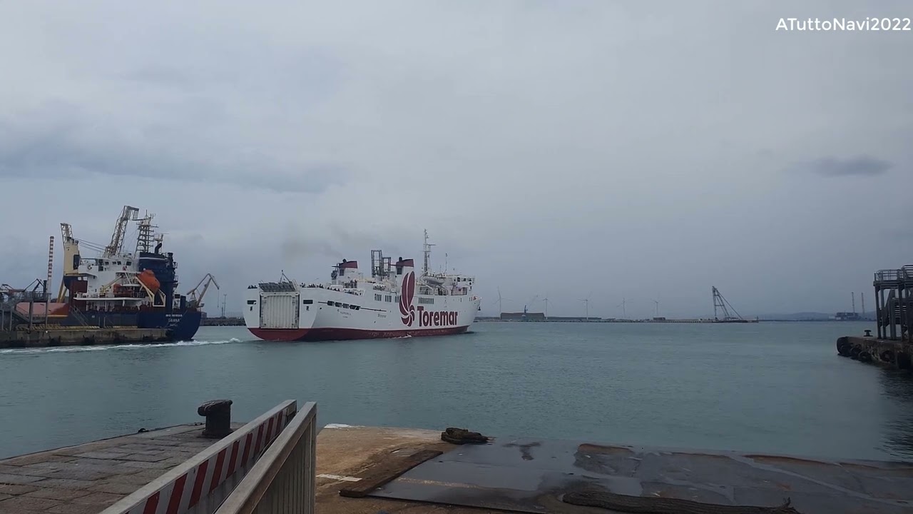 Partenza della Marmorica, Piombino (LI) 24 Settembre 2022 (Toremar)