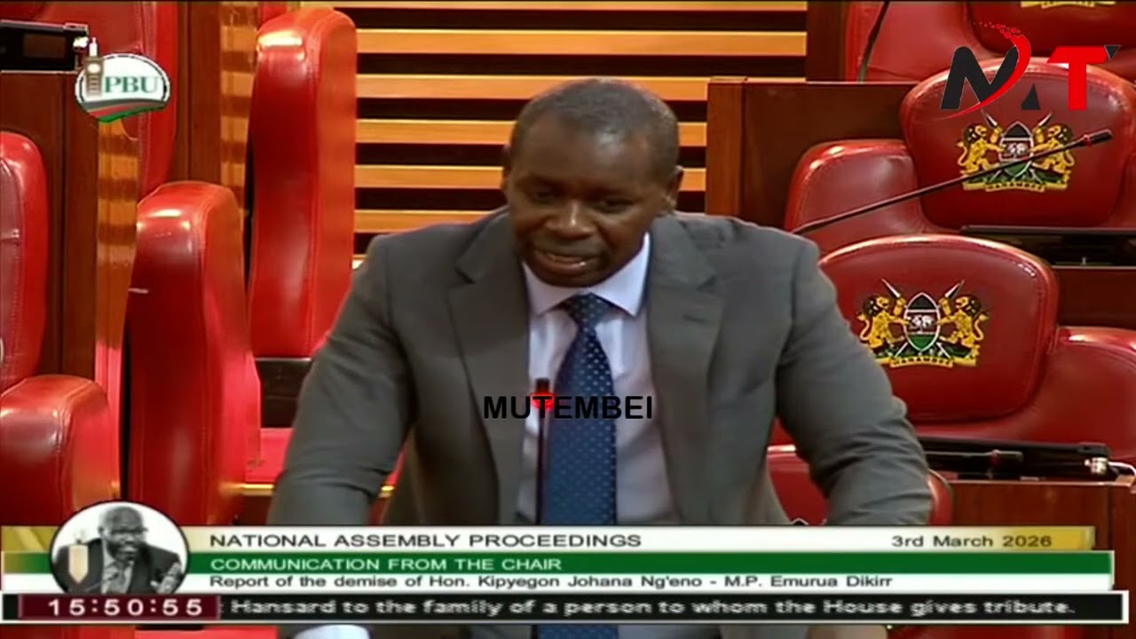 EMOTIONs RUNs HIGH AS MPs EULOGISE HON JOHANA NGE`NO!!