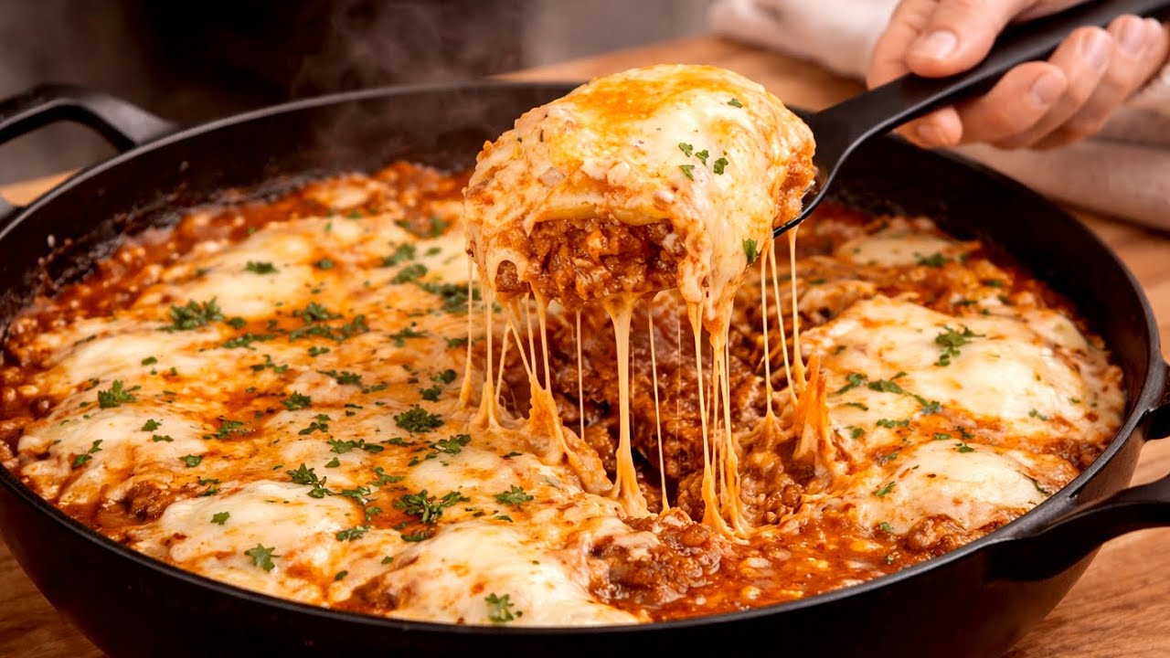 When I Don't Know What to Cook I Make This Lazy Beef Lasagna 3 Times a Week | One-Pan Dinner