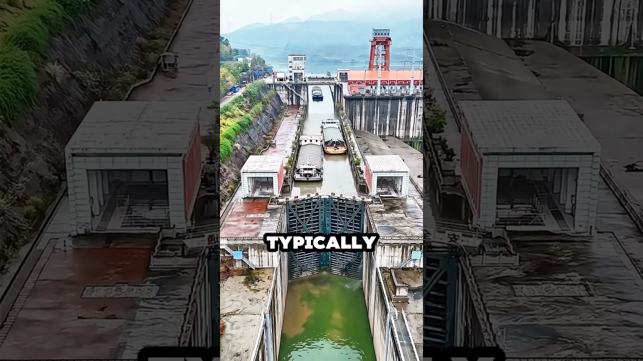 This Is How Ship Locks Work 😨 #viral