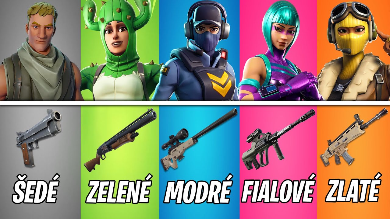 Náhodný Skin Challenge Ve Fortnite! *VYHRÁL JSEM*