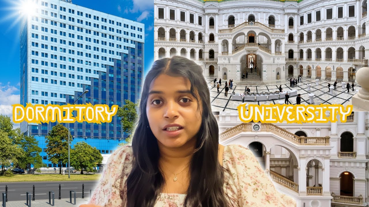 Part-2: India to Poland | Dormitory and University Experience