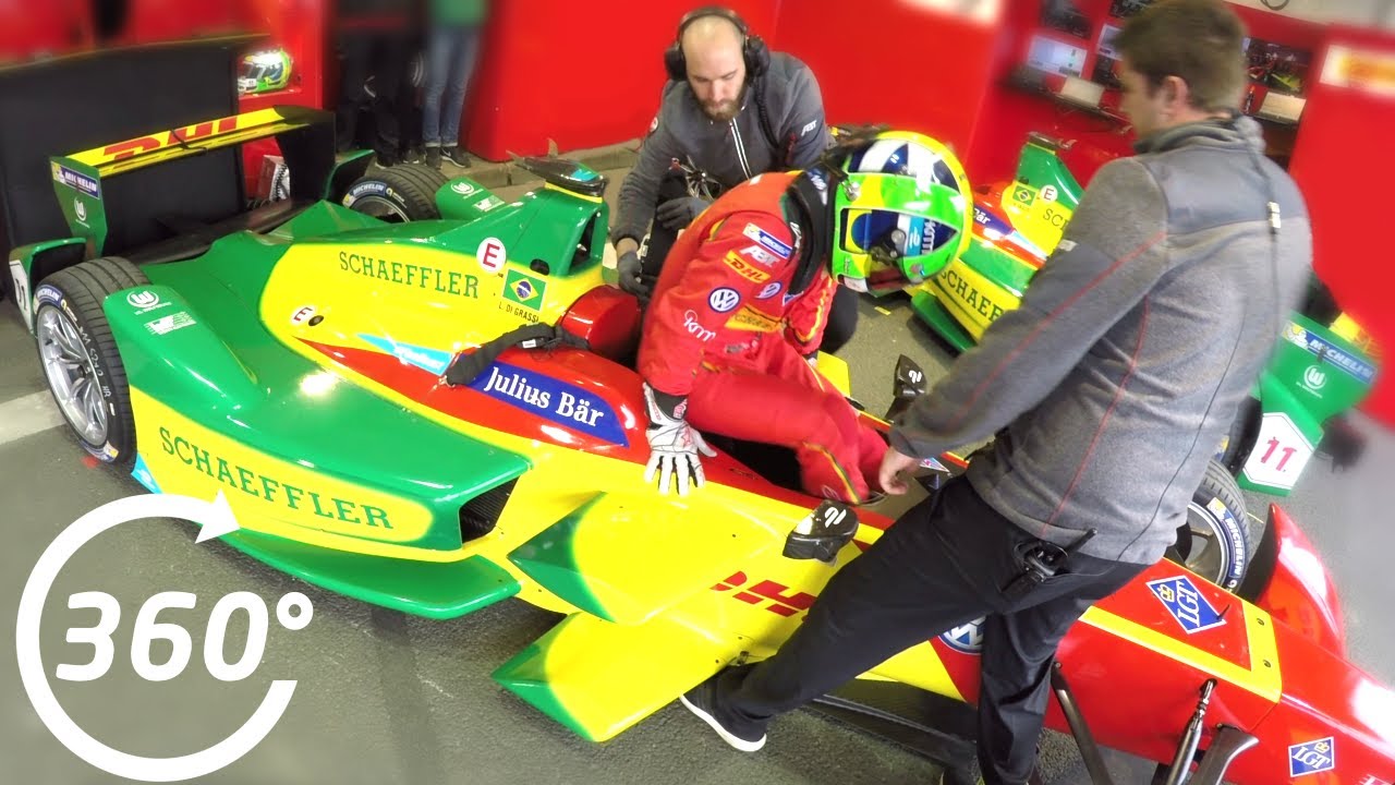 360&deg; Video: ABT Schaeffler Audi Sport Pit Stop - Formula E