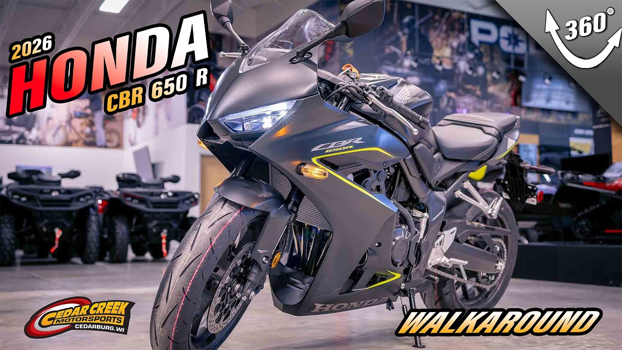 Walkaround | 2026 Honda® CBR650R E-Clutch