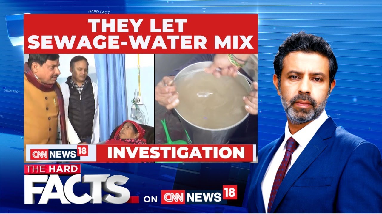 Indore: Authorities Let Sewage-Water Mix: This Negligence Is A Crime? | The Hard Facts | News18