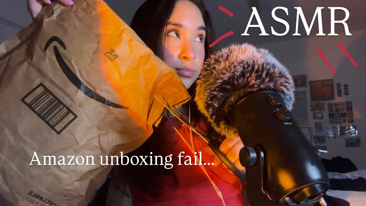 ASMR || unbox a new tripod with me except i don't know how to set it up😬
