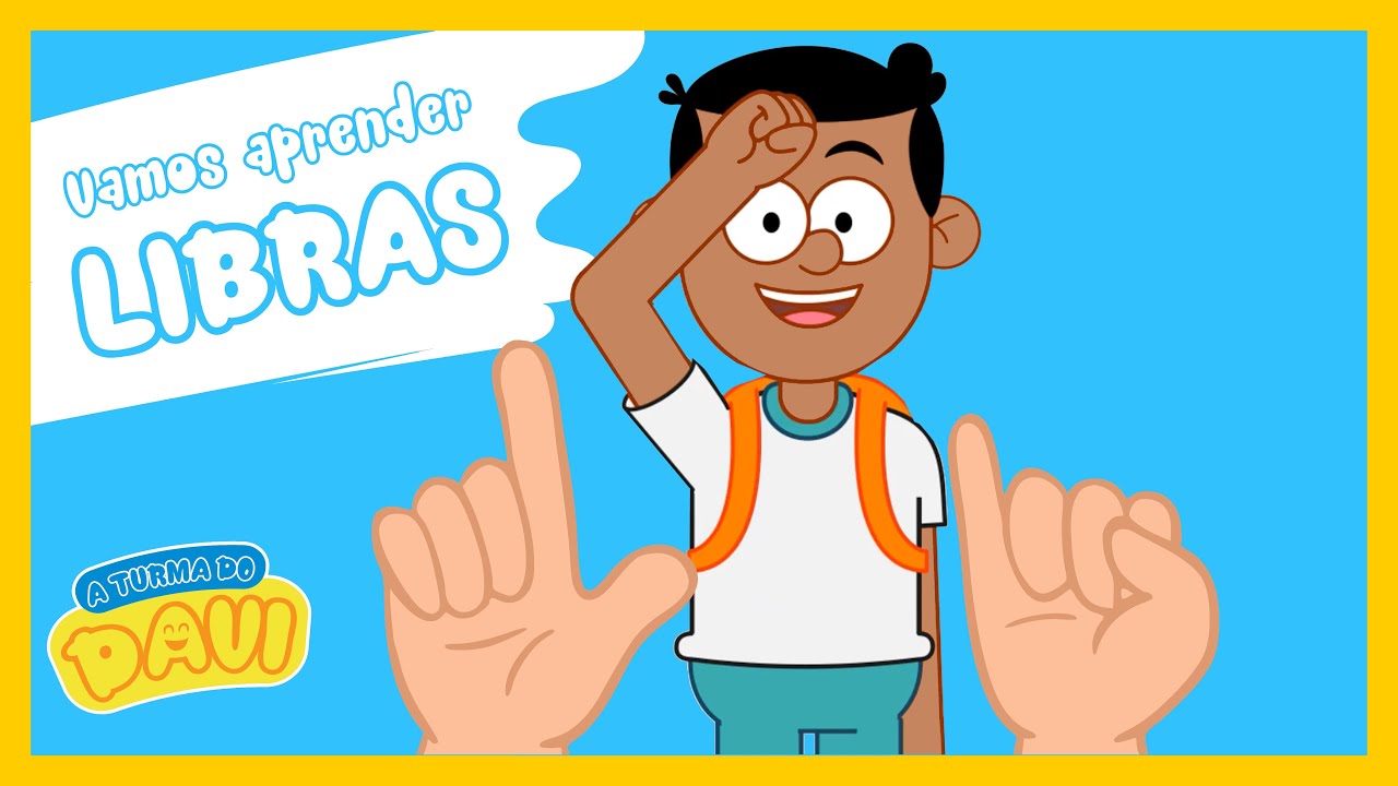 VAMOS APRENDER LIBRAS (VERSÃO ESTENDIDA) - MÚSICA INFANTIL