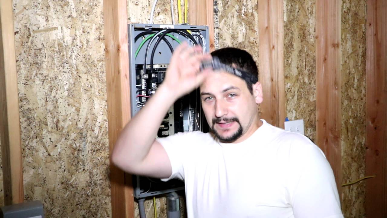 How to install electrical in a garage #28B Doing It Dan's Way