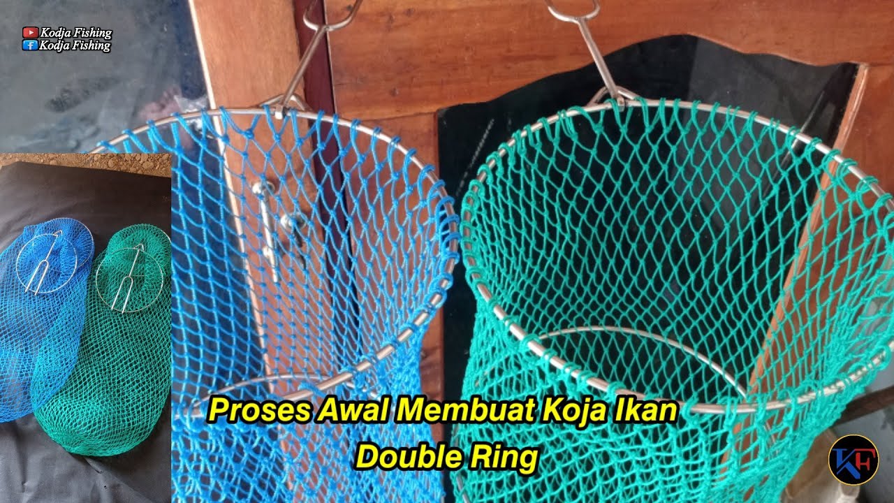 Proses awal mula koja ikan dobel ring stainles di buat