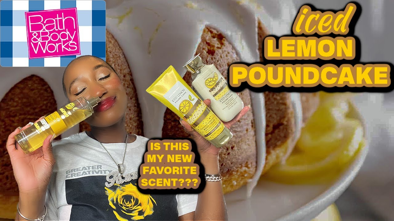 *NEW* Pound Cake Fragrances from Bath and Body Works| Iced Lemon Poundcake + Sweet Petal Poundcake 🎂