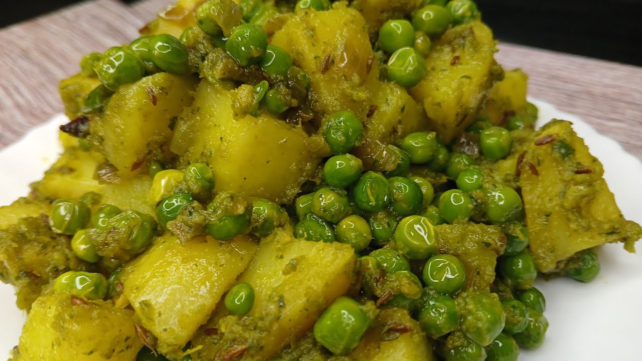 सब पूछेंगे रेसिपी 😍बस 10 मिनट में बनाएं😋बिना ज्यादा मसाले के लाजवाब आलू मटर सब्जी 🤤Aloo Matar Sabji