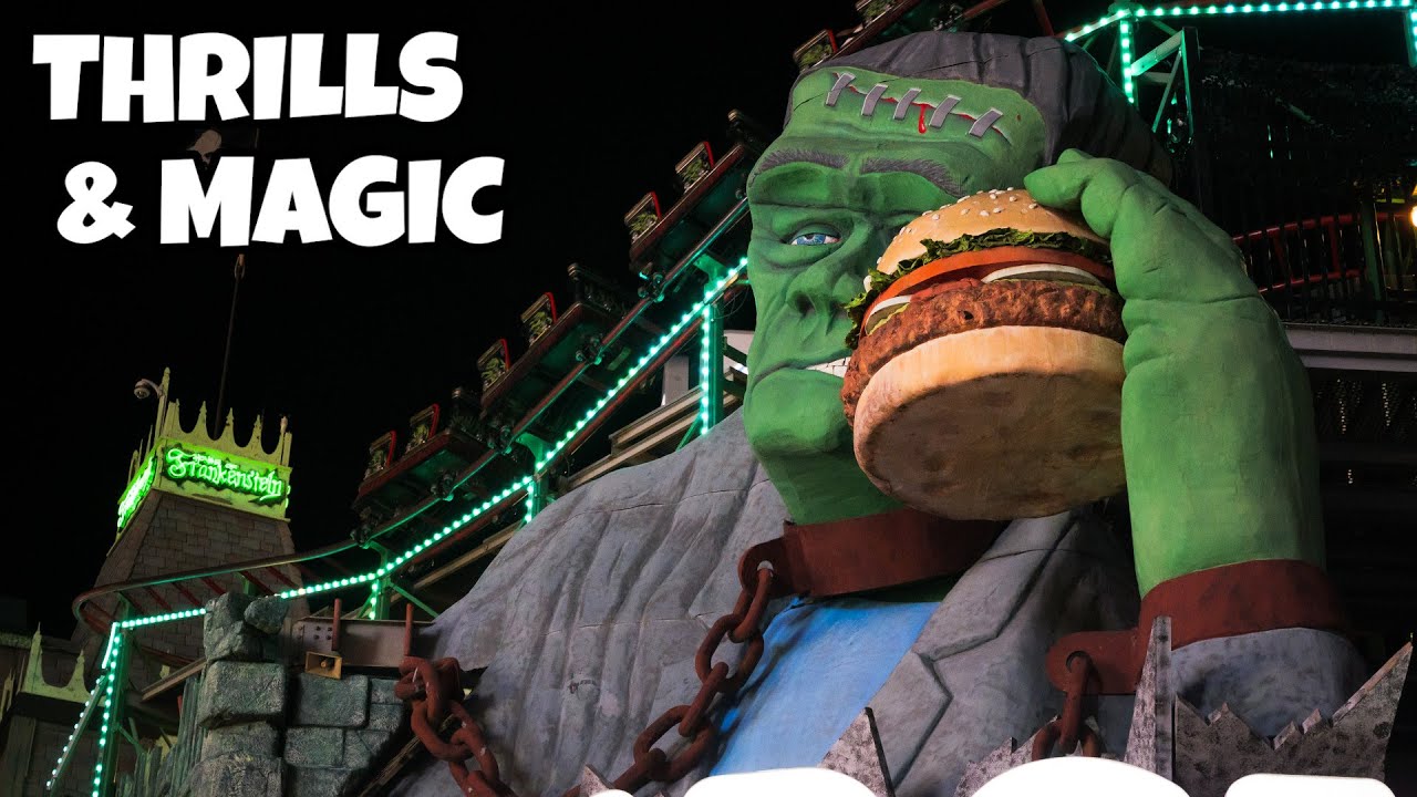 Niagara Fall's Clifton Hill & The Frank’N Coaster!
