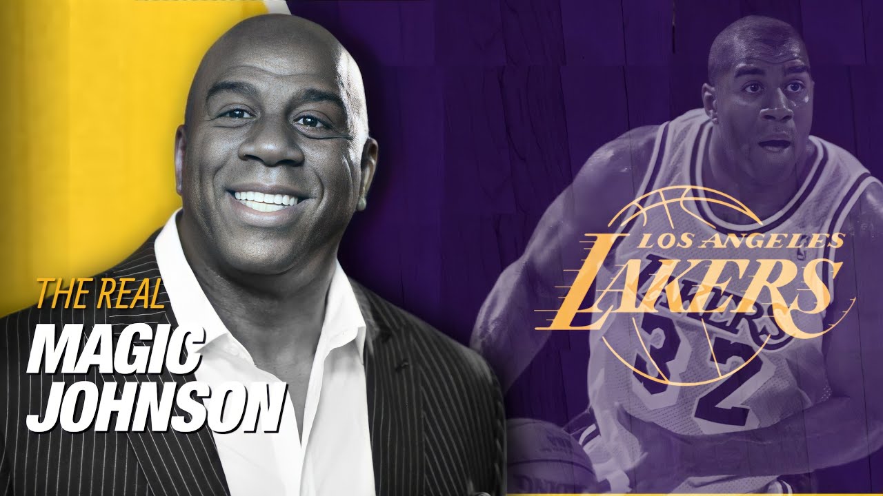 Chick Hearn Interviews Magic Johnson - 1988