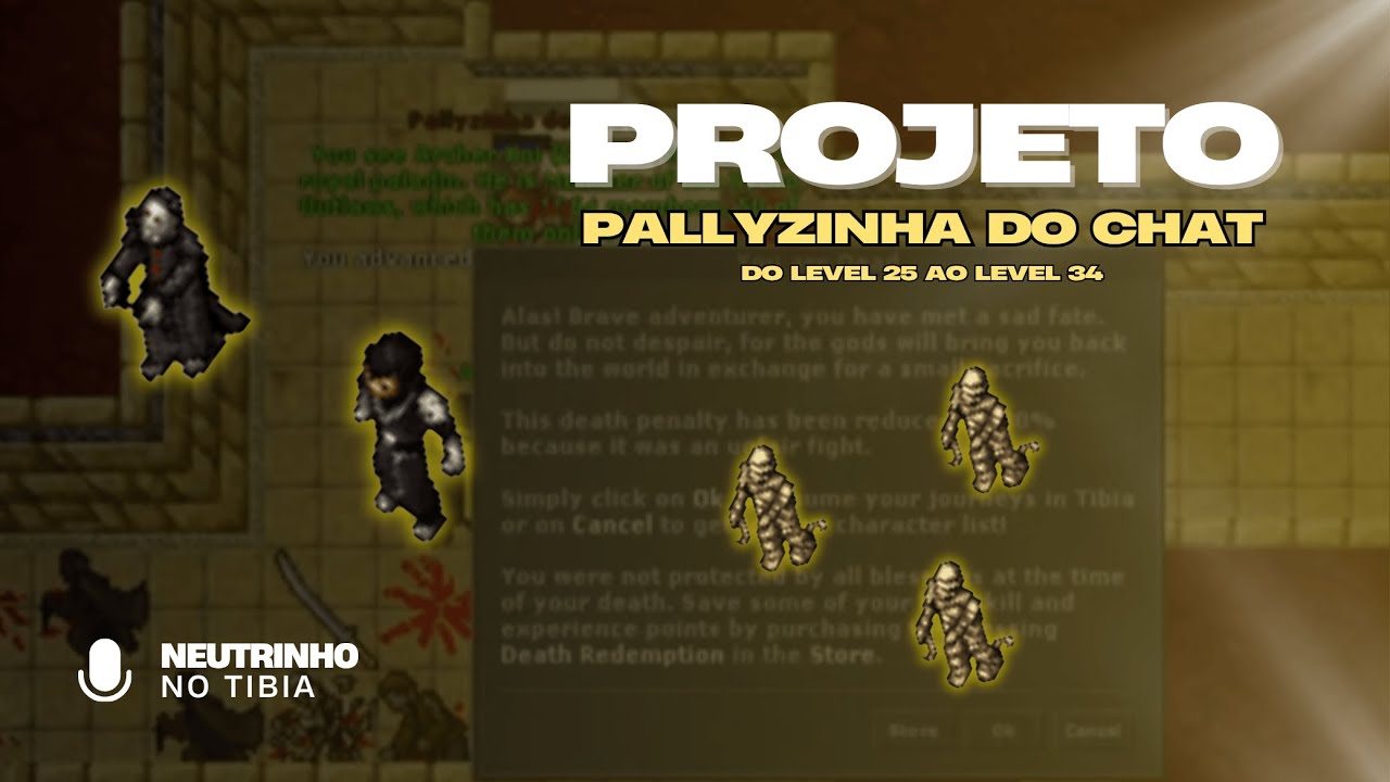 TIBIA - PALADIN IRON MAN | PROJETO PALLYZINHA DO CHAT (EPIS&Oacute;DIO 3)