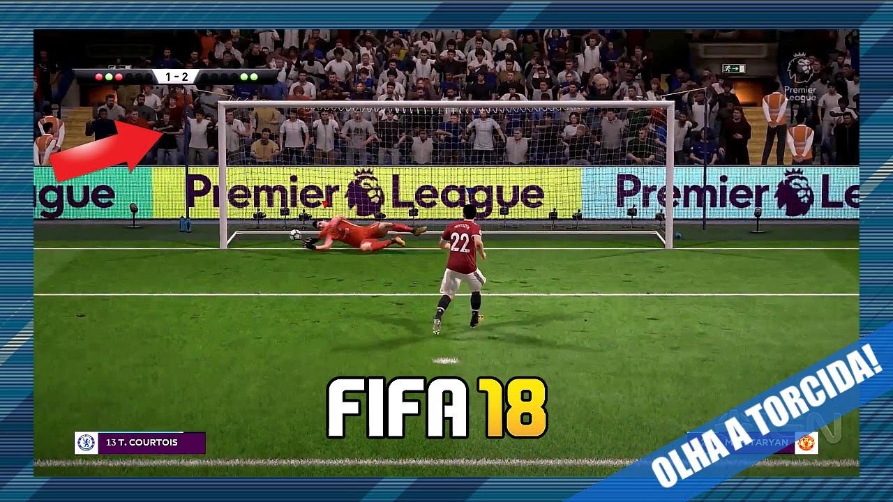 FIFA 18 TORCIDA 🙆 VAI ATRAPALHAR  NA HORA DO PÊNALTI