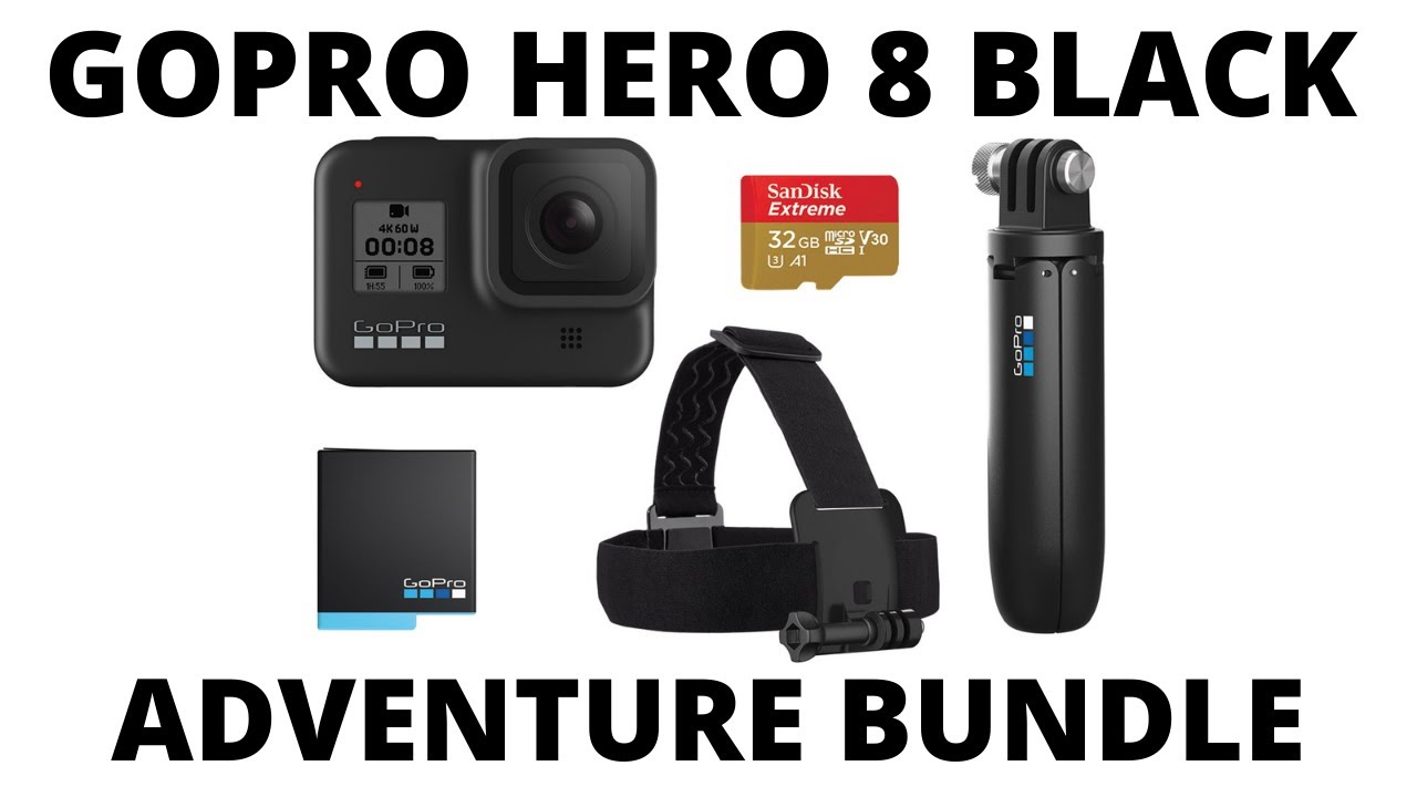 GOPRO HERO 8 BLACK ADVENTURE BUNDLE/SPECIAL BUNDLE UNBOXING FIRST THOUGHTS