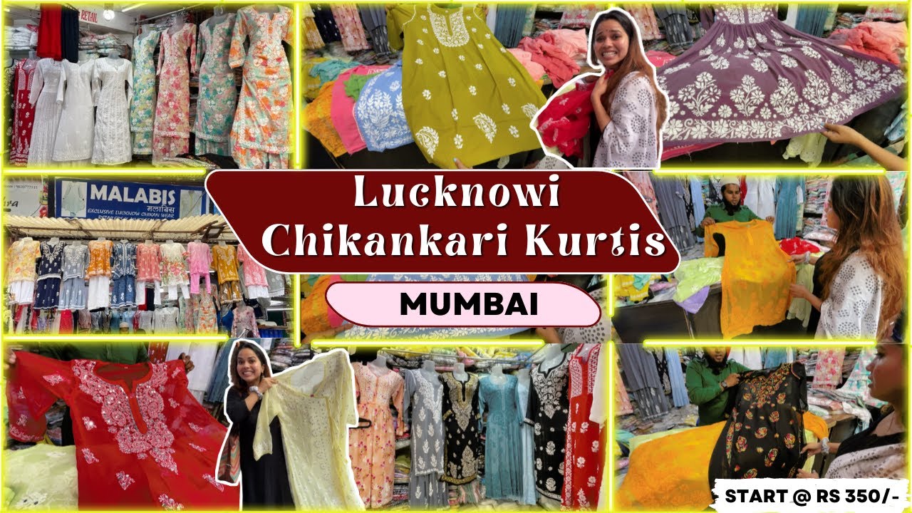 Trending Lucknowi Chikankari Kurtis at Best Prices | M To 6XL Size Available | लखनवी चिकनकारी कुर्ती
