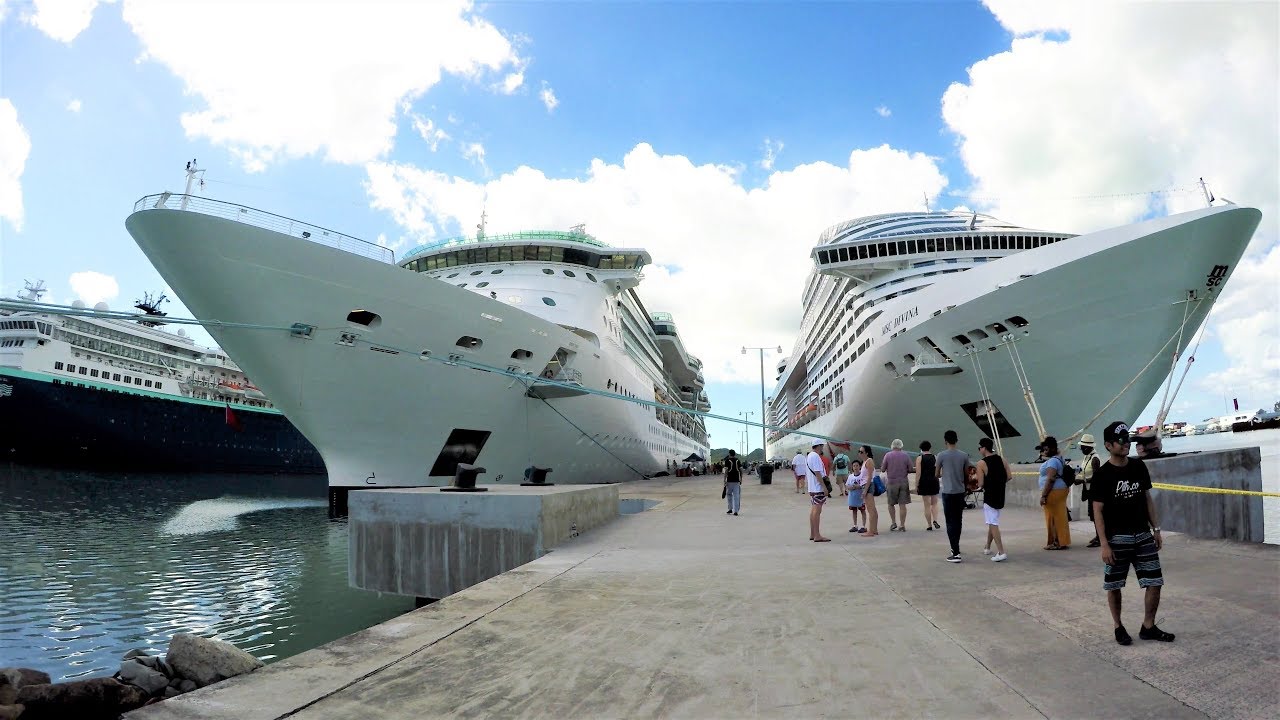 St John's Antigua Cruise Port Tour (4K)