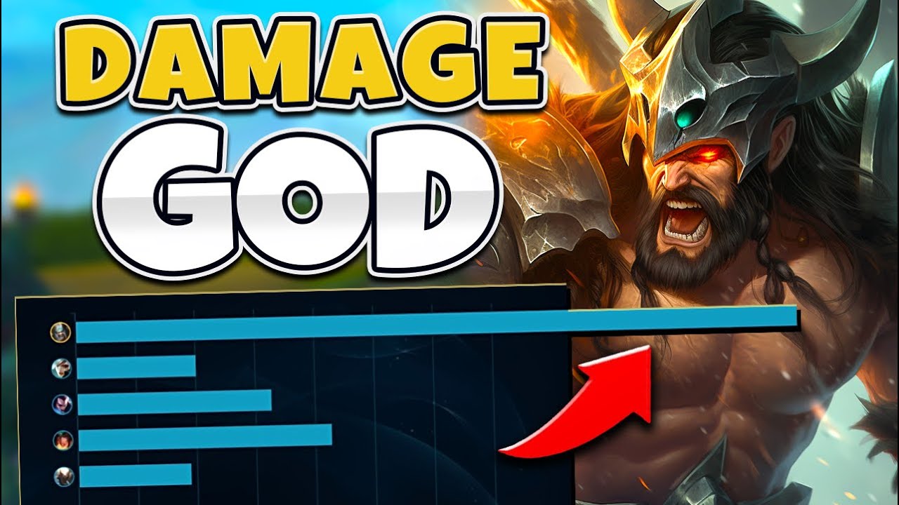 How To Do More Damage Than Everyone On Your Team (TRYNDAMERE TOP GAMEPLAY)