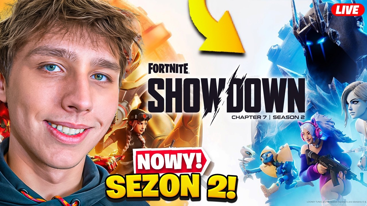 START SEZONU 2 w FORTNITE!! WYGRAJ KARNET BOJOWY!✨ KOD - KICIA w SKLEPIE! #ad