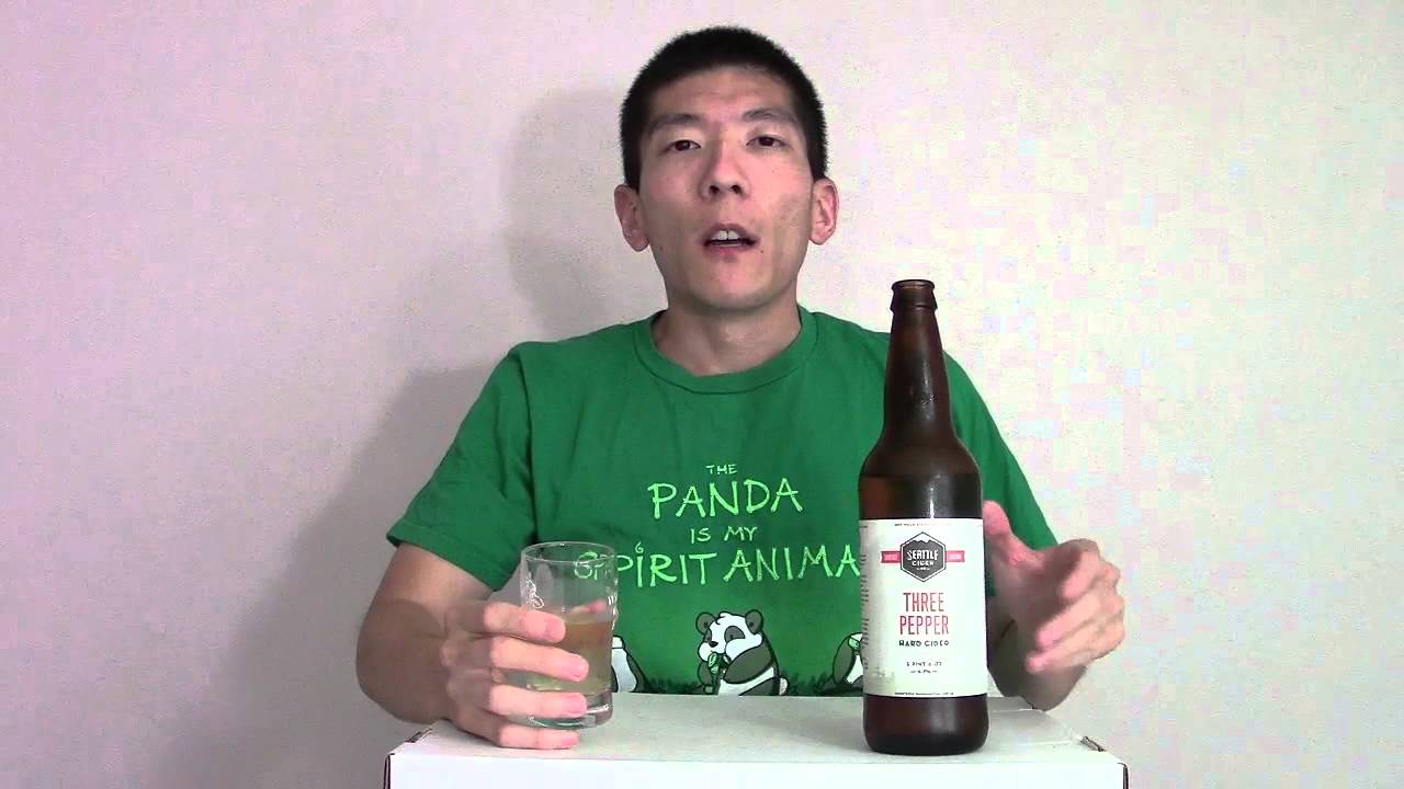 Seattle Cider Co. Three Pepper Cider Review | Panda's BAR