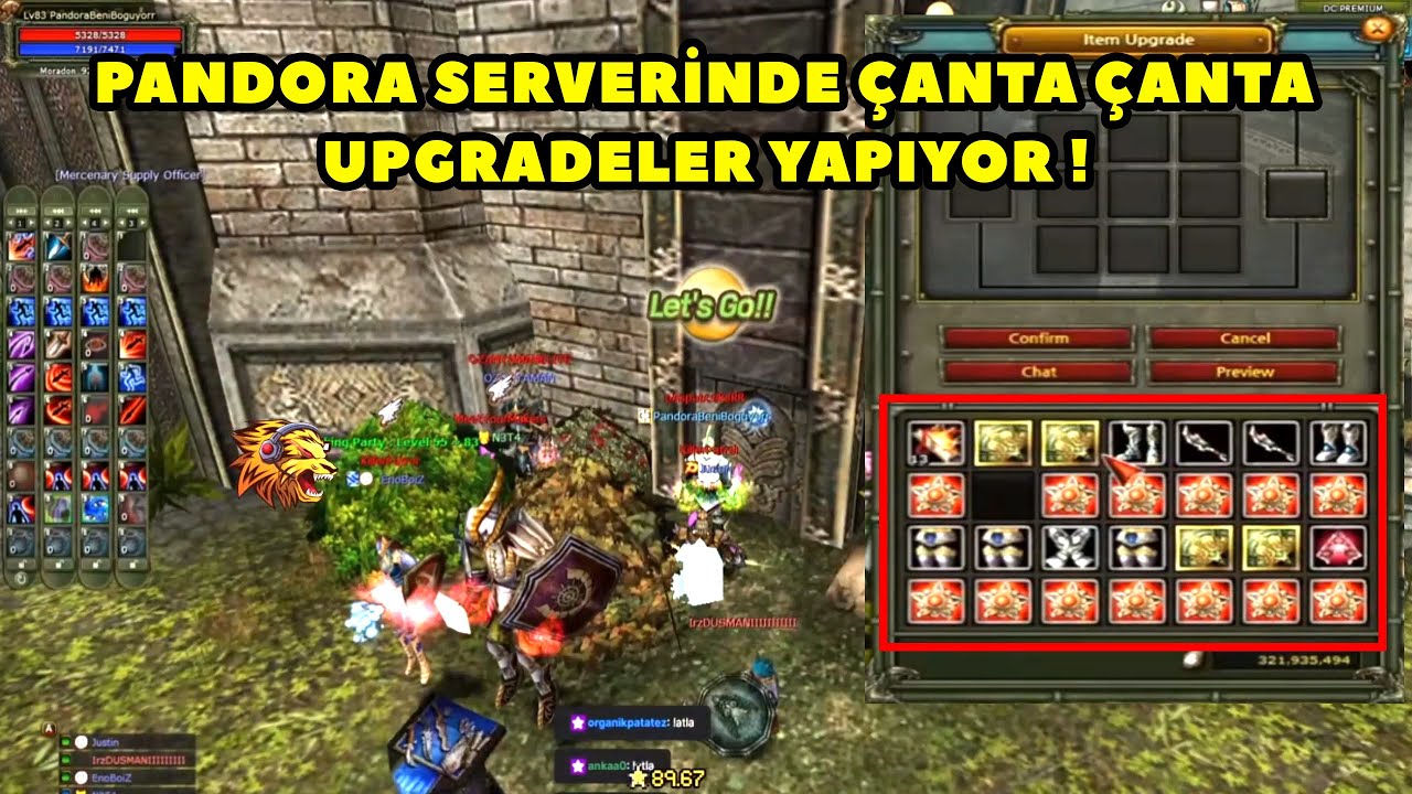WH1SPERZZZZ - (Pandora) +7'den +8'e | 8'den 9'a | 9'dan 10'a Sürpriz Sonlu Upgrade ! Knight Online