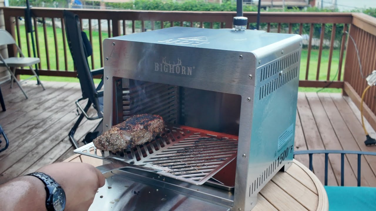 Big Horn Infrared Propane Grill Unboxing and Review - SDSBBQ