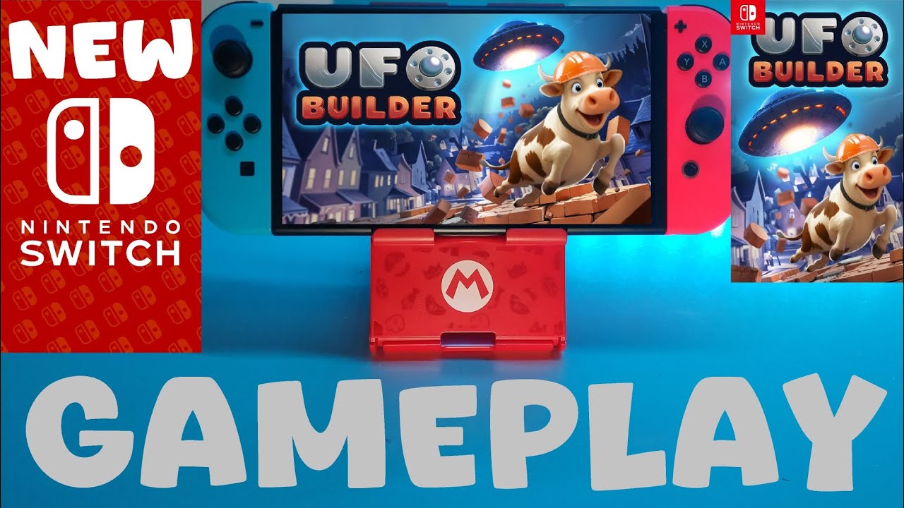 UFO Builder - (New Release) / Nintendo Switch Gameplay
