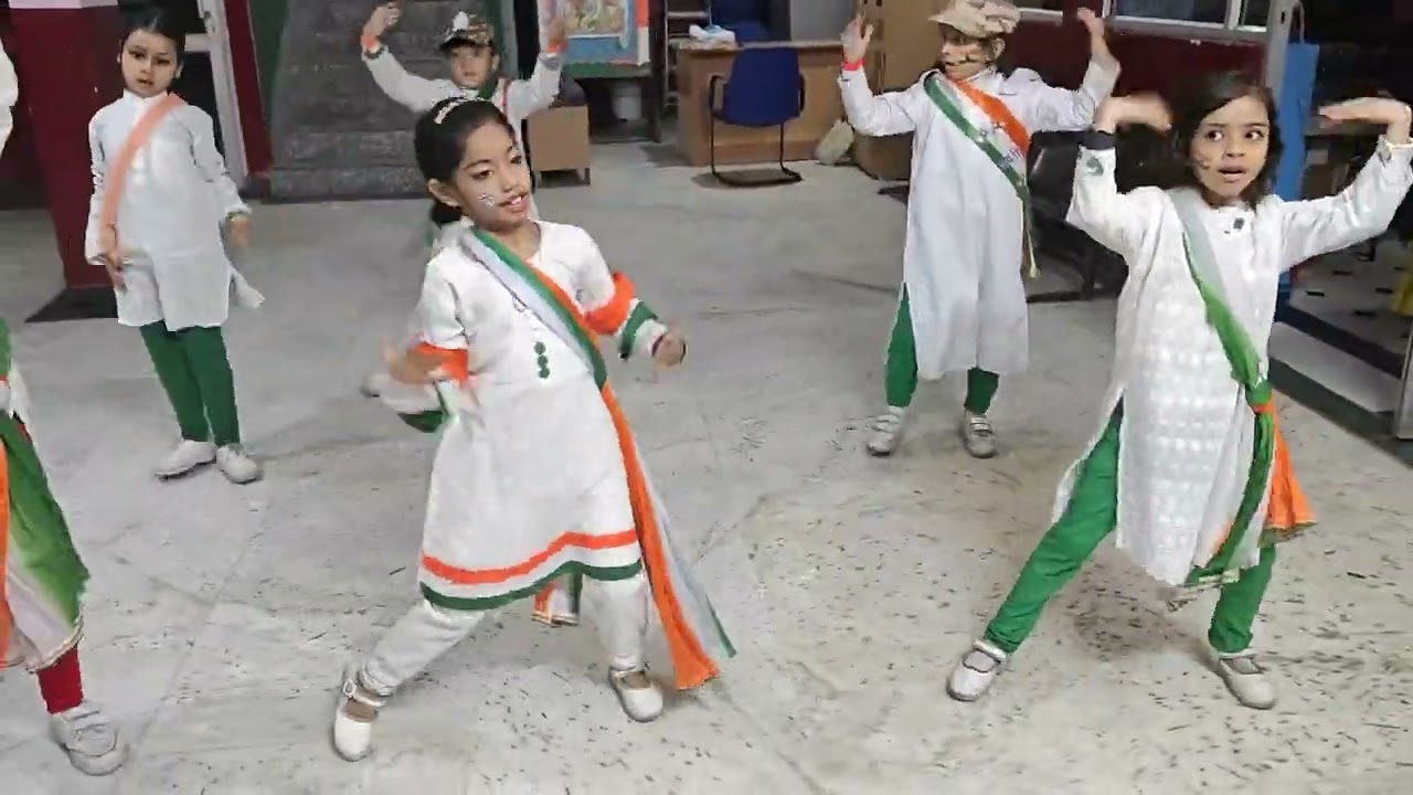 A beautiful performance  by primary students