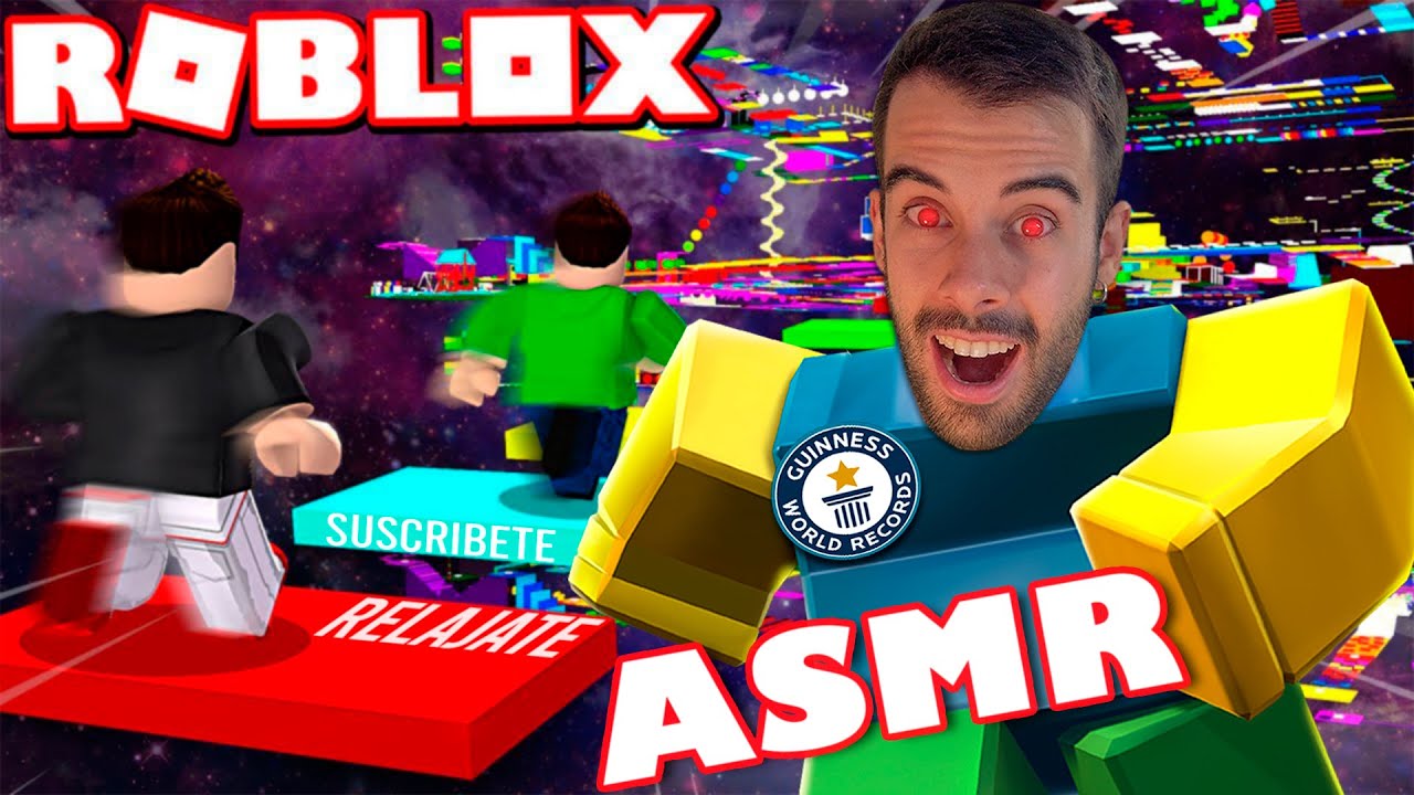 ASMR FAST MOUTH SOUNDS ROBLOX SPEED RUN 4 COMPLETO - ASMR Roleplay Español