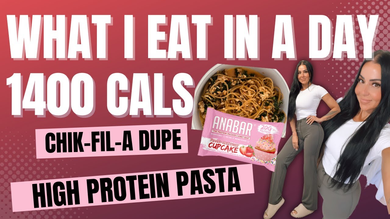 Macro-Friendly Meals on a Calorie Deficit | Full Day of Eating | 1400 Calories