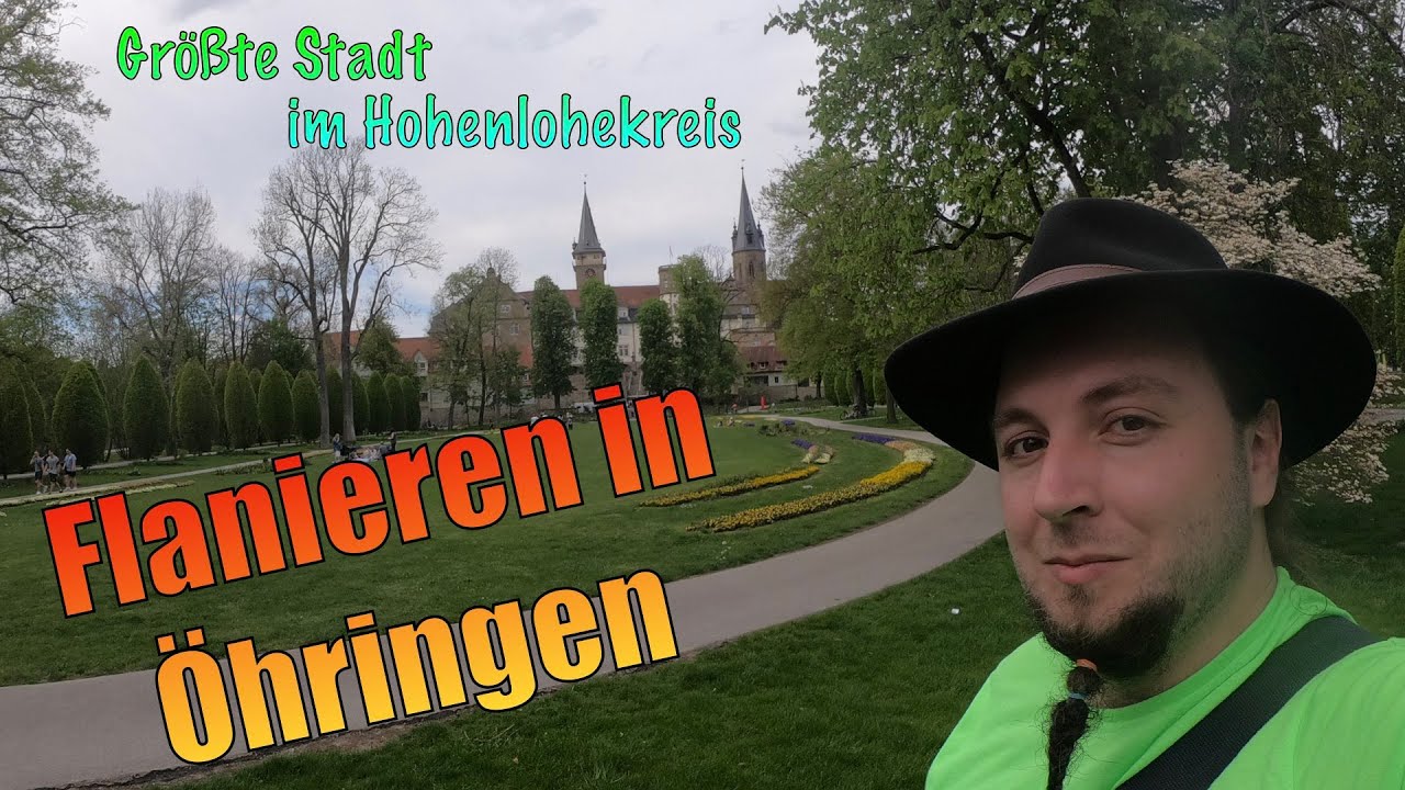 Ausflugstipps im Hohenlohekreis - Öhringen, Altstadt und Hofgarten - Vlog