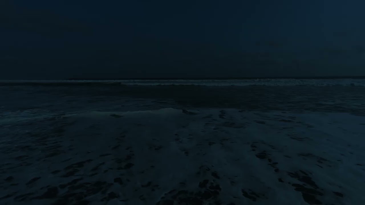 Brown Noise Ocean Waves - Insomnia & Anxiety Calming for Smart TV