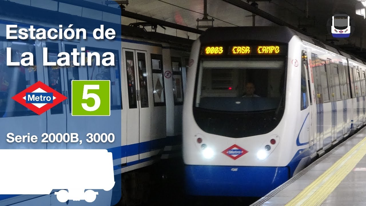 Circulaciones por la estación de La Latina | Metro de Madrid